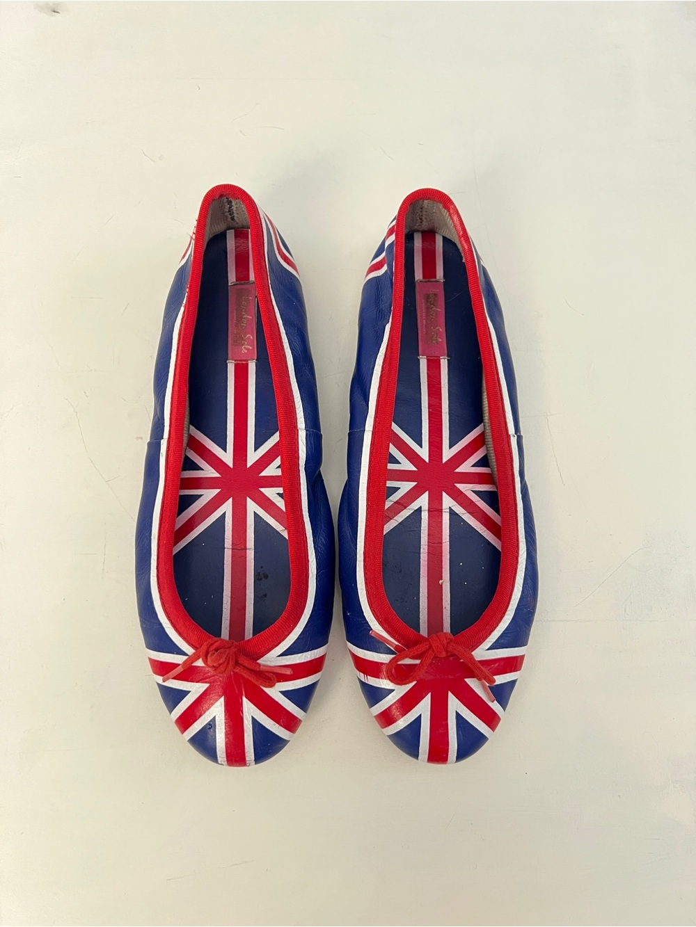 Vintage Union Jack Ballet Flats